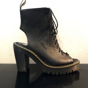 Dr. Martens Carmelita Heeled Boots (Never Worn )
